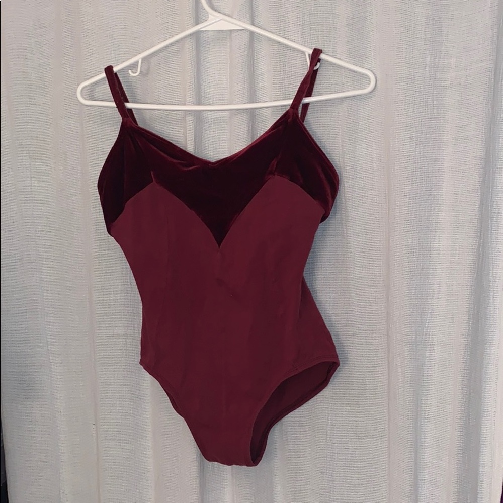 Red Dance Leotard